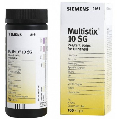 Comprar SIEMENS MULTISTIX 10 SG 100 TIRAS al mejor precio en NuestraFarma, tu farmacia online