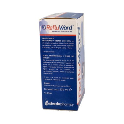 Comprar REFLUWARD 20 SOBRES 10 ML SABOR MENTA al mejor precio en NuestraFarma, tu farmacia online