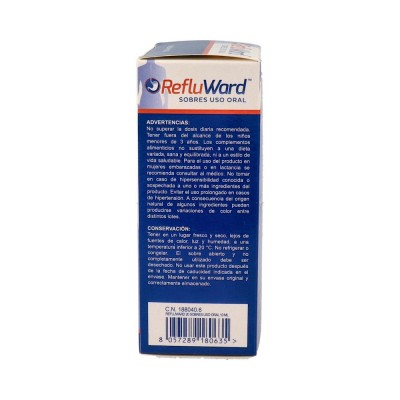 Comprar REFLUWARD 20 SOBRES 10 ML SABOR MENTA al mejor precio en NuestraFarma, tu farmacia online