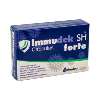 Comprar IMMUDEK SH FORTE 15 CAPSULAS al mejor precio en NuestraFarma, tu farmacia online