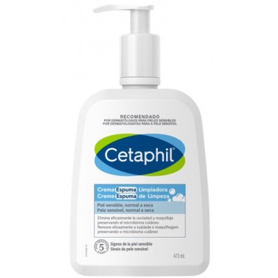 Comprar CETAPHIL CREMA ESPUMA LIMPIADORA 473 ML al mejor precio en NuestraFarma, tu farmacia online