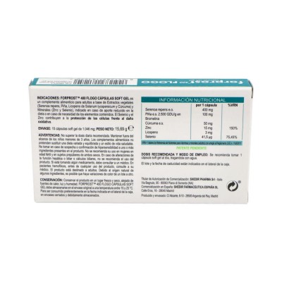 Comprar FORPROST 400 FLOGO 15 CAPSULAS al mejor precio en NuestraFarma, tu farmacia online