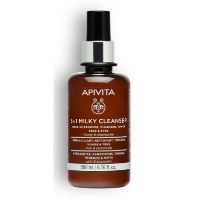 Comprar APIVITA LECHE LIMPIADORA 3 IN 1 ROSTRO Y OJOS MILKY CLEANSER 300 ML al mejor precio en NuestraFarma, tu farmacia online