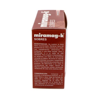 Comprar MIRAMAG - K 20 SOBRES 4,6 G SABOR NARANJA al mejor precio en NuestraFarma, tu farmacia online