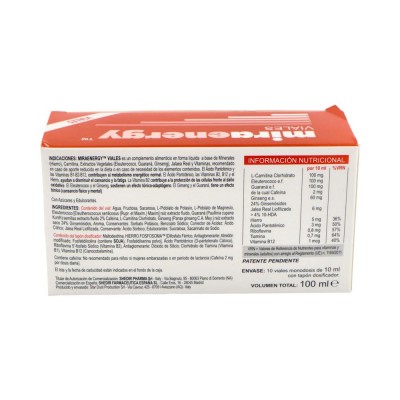Comprar MIRAENERGY 10 VIALES 10 ML al mejor precio en NuestraFarma, tu farmacia online