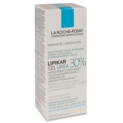 Comprar LA ROCHE-POSAY LIPIKAR GEL UREA 30% 50 ML al mejor precio en NuestraFarma, tu farmacia online