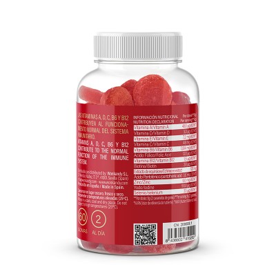 Comprar WONKANDY NUTRITION INMUNIDAD 60 GOMINOLAS al mejor precio en NuestraFarma, tu farmacia online
