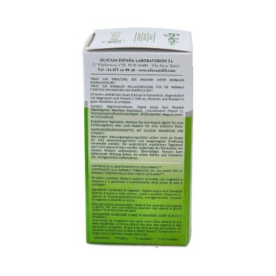 Comprar SILICIUM G7 ACTIV+ 60 CAPSULAS al mejor precio en NuestraFarma, tu farmacia online