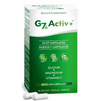 Comprar SILICIUM G7 ACTIV+ 60 CAPSULAS al mejor precio en NuestraFarma, tu farmacia online