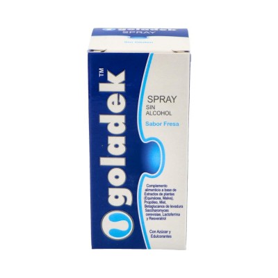 Comprar GOLADEK SPRAY 25 ML al mejor precio en NuestraFarma, tu farmacia online