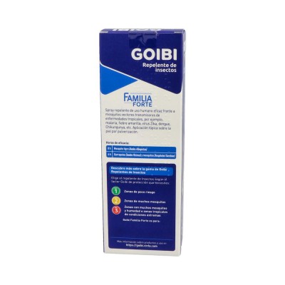 Comprar GOIBI FAMILIA REPELENTE DE INSECTOS 100 ML al mejor precio en NuestraFarma, tu farmacia online