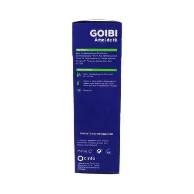 Comprar GOIBI ARBOL DE TE AROMA FRESA SPRAY 250 ML al mejor precio en NuestraFarma, tu farmacia online