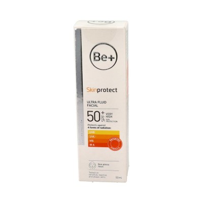 Comprar BE+ SKINPROTECT ULTRAFLUIDO FACIAL SPF50+ 50 ML al mejor precio en NuestraFarma, tu farmacia online