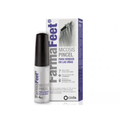 Comprar FARMAFEET MICOSIS PINCEL PARA HONGOS EN LAS UÑAS 4 ML al mejor precio en NuestraFarma, tu farmacia online