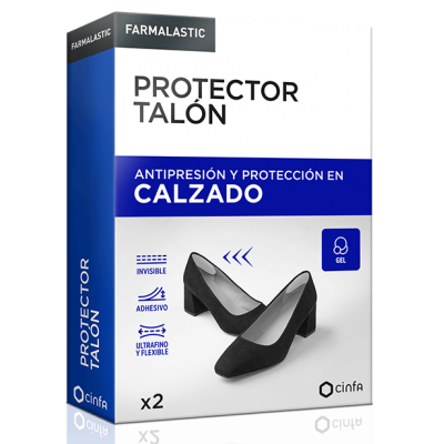 Comprar FARMALASTIC PROTECTOR TALON 2 UNIDADES TALLA UNICA al mejor precio en NuestraFarma, tu farmacia online