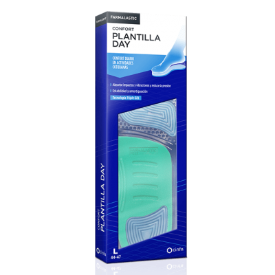 Comprar FARMALASTIC PLANTILLAS DAY ACTIVIDAD DIARIA 2 UNIDADES TALLA S al mejor precio en NuestraFarma, tu farmacia online