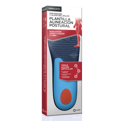 Comprar FARMALASTIC PLANTILLA TERAPEUTICA ALINEACION POSTURAL 2 UNIDADES TALLA EXTRAGRANDE al mejor precio en NuestraFarma, tu farmacia online