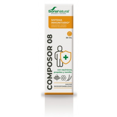 Comprar SORIA NATURAL COMPOSOR 08 50 ML al mejor precio en NuestraFarma, tu farmacia online