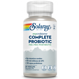 SOLARAY COMPLETE PROBIOTIC 30 CAPSULAS VEGETALES