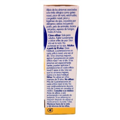 Comprar RHINOVIN ALERGIA 50 microgramos/PULVERIZACION SUSPENSION PARA PULVERIZACION NASAL 60 PULVERIZACIONES al mejor precio en NuestraFarma, tu farmacia online