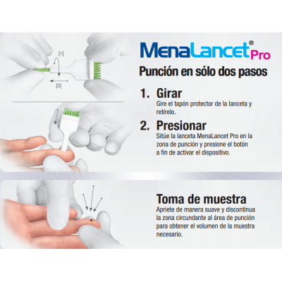 Comprar MENALANCET PRO LANCETAS ESTERILES 200 UNIDADES 23 G 2 MM al mejor precio en NuestraFarma, tu farmacia online