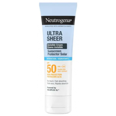 Comprar NEUTROGENA SUN CREMA INVISIBLE HIDRATANTE SPF50 50 ML al mejor precio en NuestraFarma, tu farmacia online