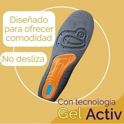 Comprar SCHOLL GELACTIV PLANTILLA PROFESIONAL HOMBRE 1 PAR al mejor precio en NuestraFarma, tu farmacia online