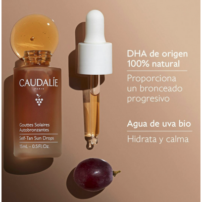 Comprar CAUDALIE GOTAS SOLARES AUTOBRONCEADORAS 15ML al mejor precio en NuestraFarma, tu farmacia online