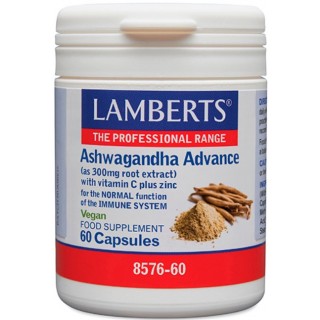 LAMBERTS ASHWAGANDHA 60 CAPSULAS 8576