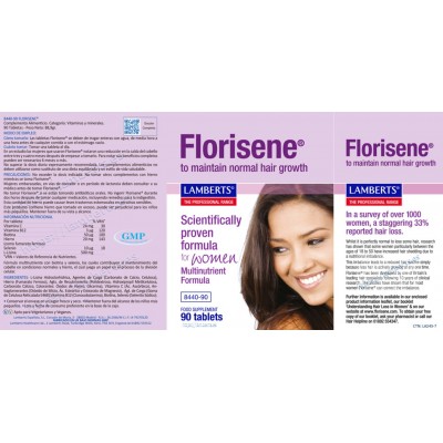 Comprar LAMBERTS FLORISENE 90 TABLETAS 8440 al mejor precio en NuestraFarma, tu farmacia online