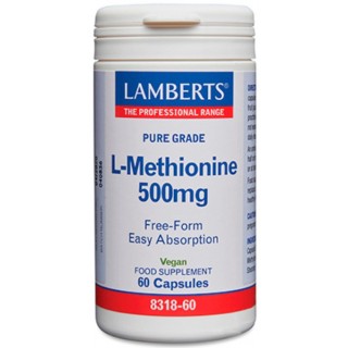 LAMBERTS L-METIONINA 500 MG 60 CAPSULAS 8318