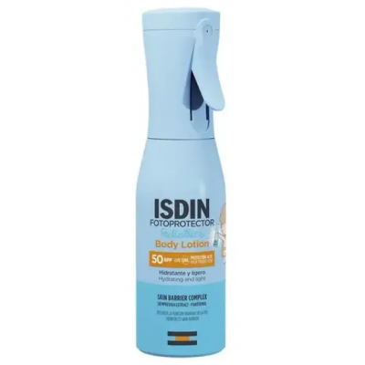 Comprar ISDIN FOTOPROTECTOR PEDIATRICS BODY LOTION SPF 50 250 ML al mejor precio en NuestraFarma, tu farmacia online