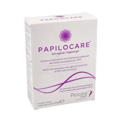 Comprar PAPILOCARE GEL VAGINAL 7 CANULAS 5 ML al mejor precio en NuestraFarma, tu farmacia online