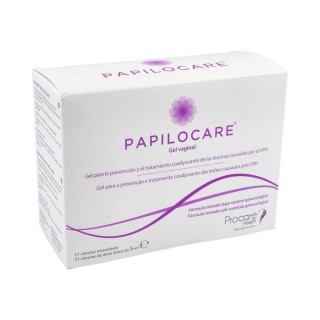 PAPILOCARE GEL VAGINAL 21 CANULAS MONODOSIS 5 ML