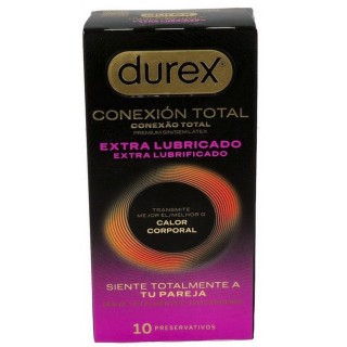 DUREX CONEXION TOTAL EXTRA LUBRICADO 10 PRESERVATIVOS