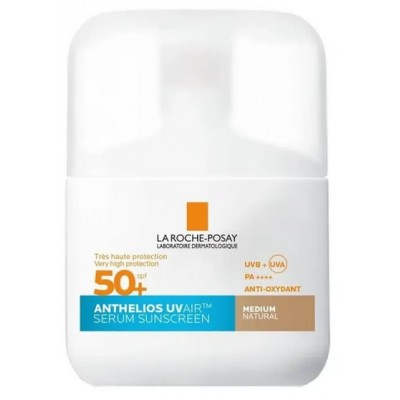Comprar LA ROCHE POSAY ANTHELIOS UVAIR SPF 50+ COLOR MEDIUM 50 ML al mejor precio en NuestraFarma, tu farmacia online