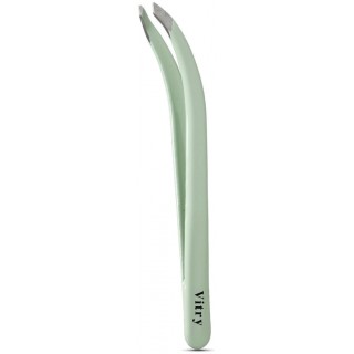 VITRY PINZA DE DEPILAR "CLUB" PUNTA CANGREJO AL BIES ACERO INOXIDABLE DE COLOR  9 CM REF1027Z
