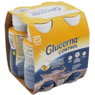 Comprar GLUCERNA CONTROL SABOR CAFE 4 BOTELLAS 220 ML al mejor precio en NuestraFarma, tu farmacia online