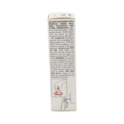 Comprar APROLIS ERYSIM FORTE SPRAY BUCAL 20 ML al mejor precio en NuestraFarma, tu farmacia online