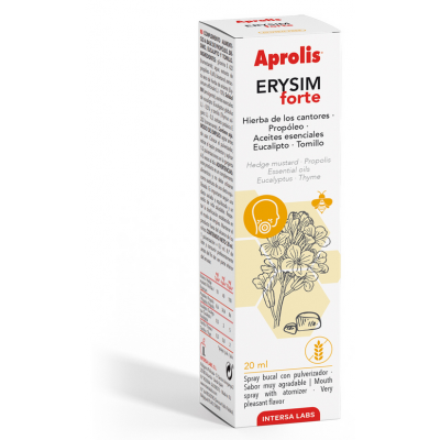 Comprar APROLIS ERYSIM FORTE SPRAY BUCAL 20 ML al mejor precio en NuestraFarma, tu farmacia online