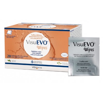Comprar VISUEVO WIPES 28 TOALLITAS al mejor precio en NuestraFarma, tu farmacia online