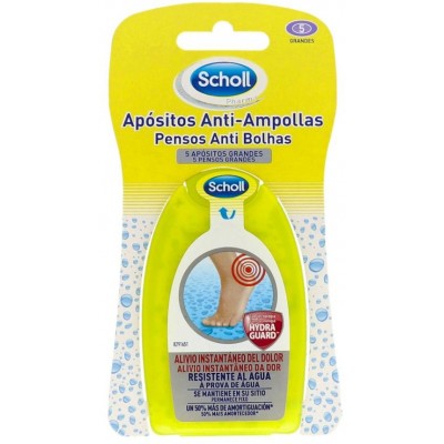 Comprar DR SCHOLL ANTI-AMPOLLAS APOSITOS INVISIBLES GRANDES 5 UNIDADES al mejor precio en NuestraFarma, tu farmacia online