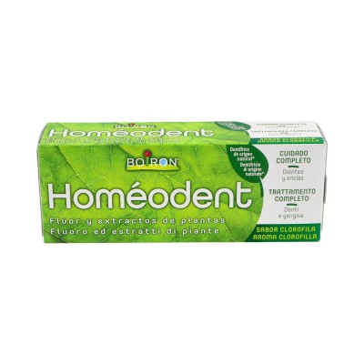 Comprar BOIRON HOMEODENT CUIDADO DIENTES Y ENCIAS PASTA DENTIFRICA SABOR CLOROFILA 75 ML al mejor precio en NuestraFarma, tu farmacia online