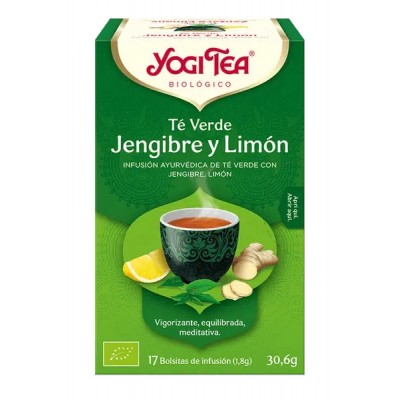 Comprar YOGI TEA TE VERDE CON JENGIBRE Y LIMON al mejor precio en NuestraFarma, tu farmacia online