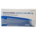 ACETILCISTEINA SANDOZ CARE EFG 600 mg 20 COMPRIMIDOS EFERVESCENTES (sobres)