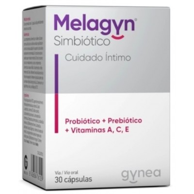 Comprar MELAGYN SIMBIOTICO 30 CAPSULAS al mejor precio en NuestraFarma, tu farmacia online