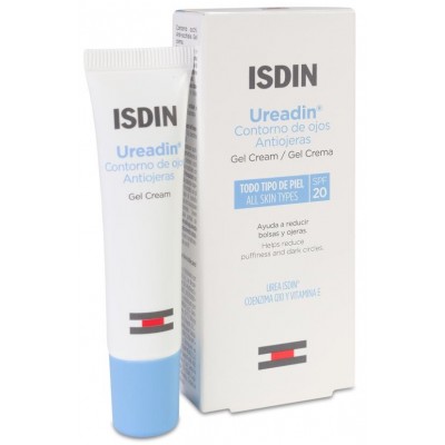 Comprar ISDIN UREADIN CONTORNO DE OJOS ANTIEDAD GEL-CREMA 15 ML al mejor precio en NuestraFarma, tu farmacia online