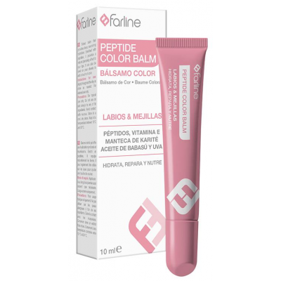 Comprar FARLINE PEPTIDE COLOR BALM COLOR ROSA 10 ML al mejor precio en NuestraFarma, tu farmacia online