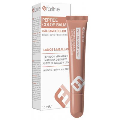 Comprar FARLINE PEPTIDE COLOR BALM COLOR NUDE 10 ML al mejor precio en NuestraFarma, tu farmacia online