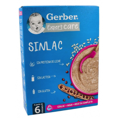 Comprar NESTLE GERBER CEREALES SINLAC PAPILLA 250G al mejor precio en NuestraFarma, tu farmacia online